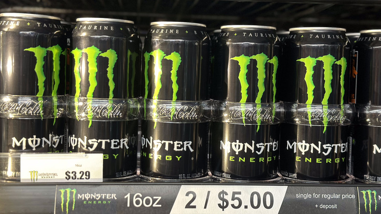 Monster Energy in store