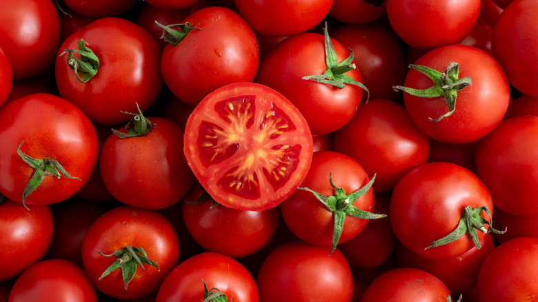 Ripe tomatoes