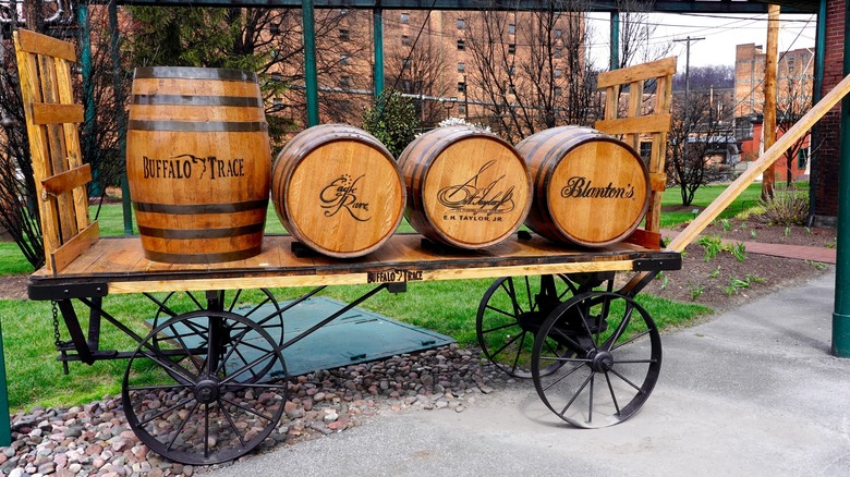 barrels from Buffalo Trace