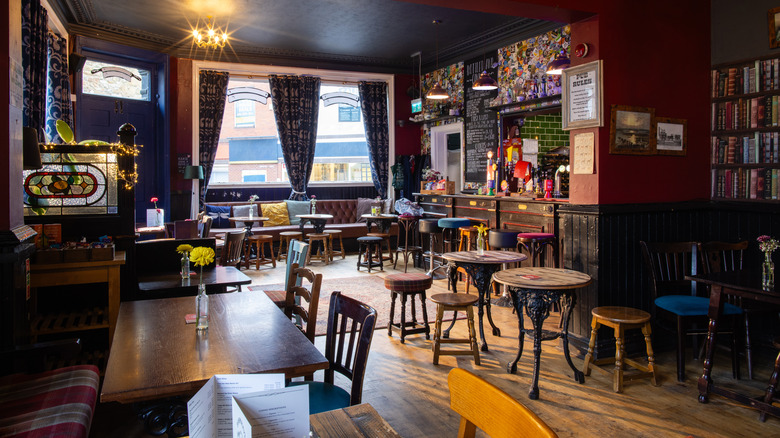 Shot of a quirky British pub