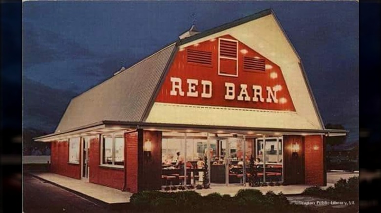 Front of Red Barn restaurant