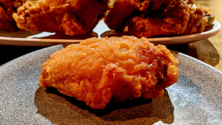 Bonchon fried chicken wings