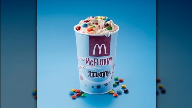 McDonald's M&M McFlurry