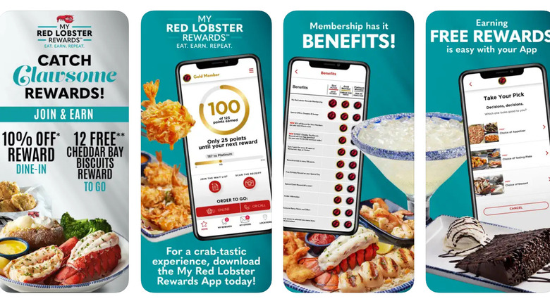 Red lobster rewards app