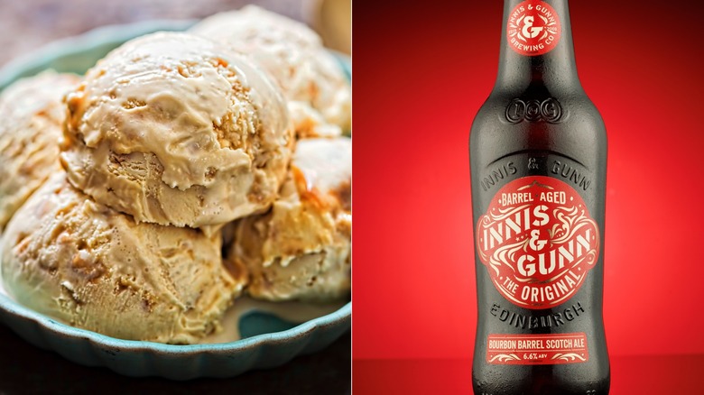 Salted caramel ice cream Scotch ale