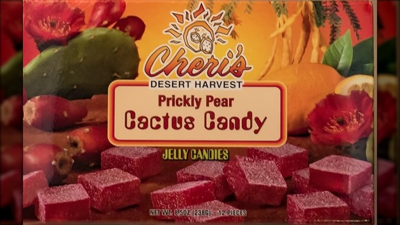Box of Cheri's Desert Harvest Prickly Pear Candy