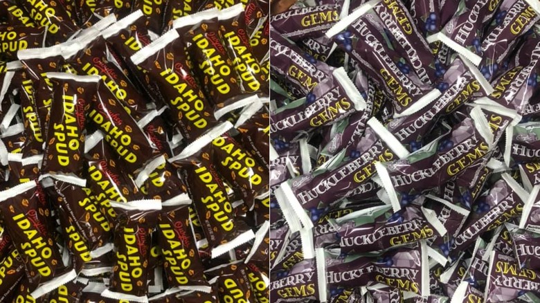 Idaho Spud and Huckleberry Gems split image
