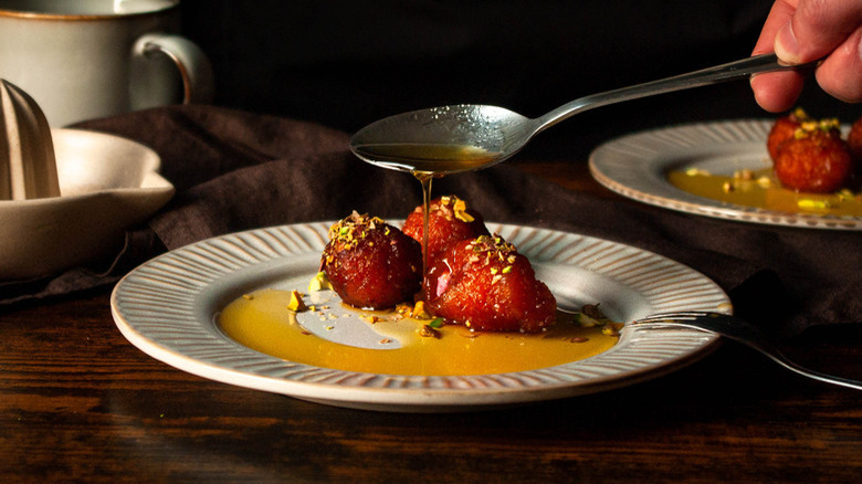 Vegan Sweet Potato Gulab Jamun