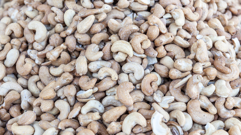 Whole cashews