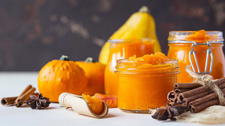 Pumpkin purée, cinnamon, and anise