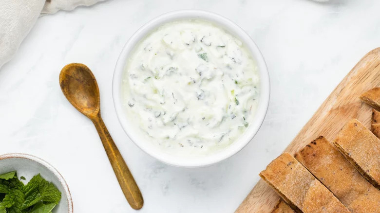 bowl of classic tzatziki