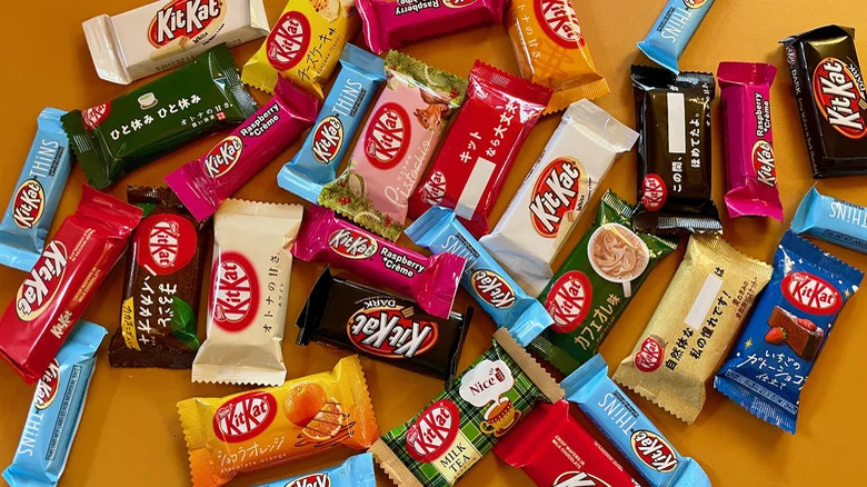 Aerial shot of international KitKatbars