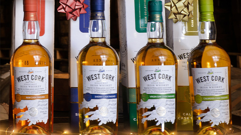 West Cork whiskey lineup