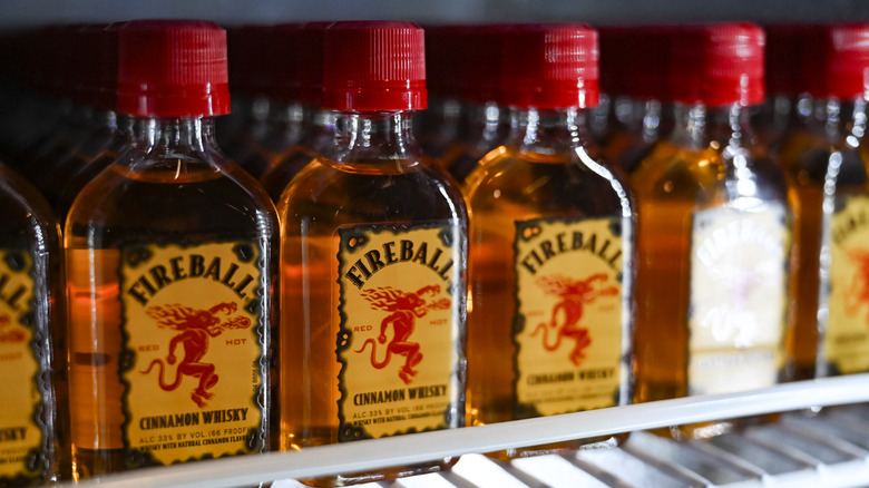 Fireball Cinnamon Whiskey shooters