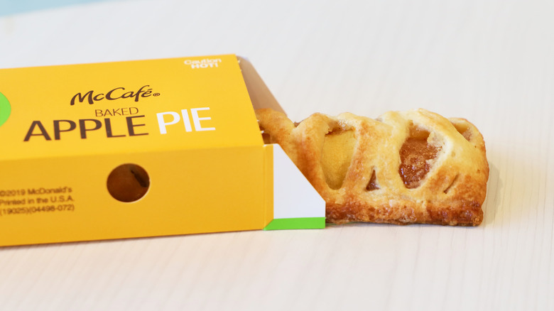 McDonald's baked apple pie