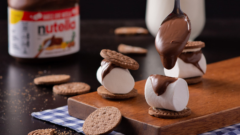 Nutella as a s'mores ingredient