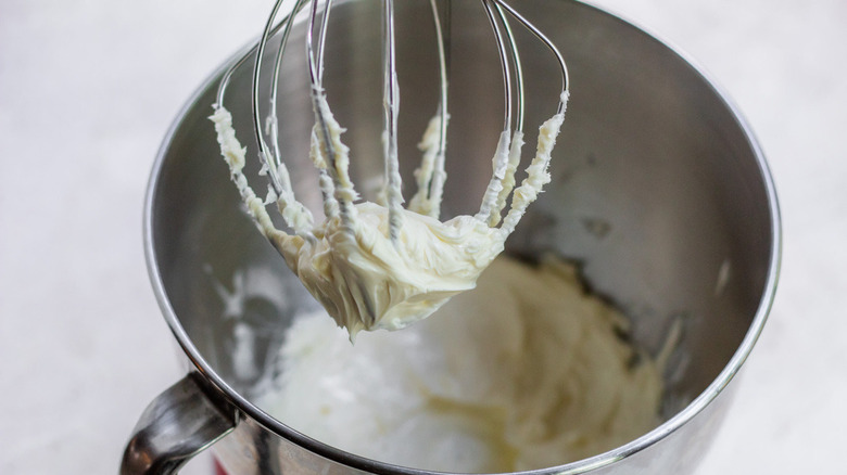 butter in stand mixer