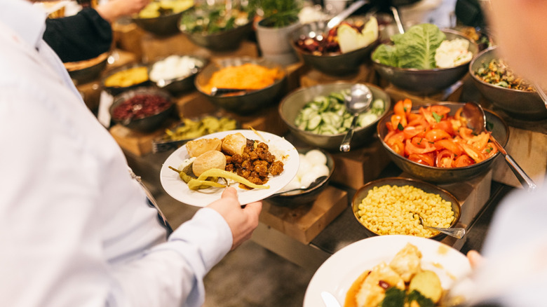 A plate with diverse flavors