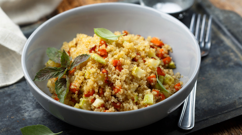 Quinoa with vegetables