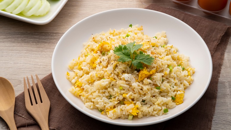 Fried rice with egg