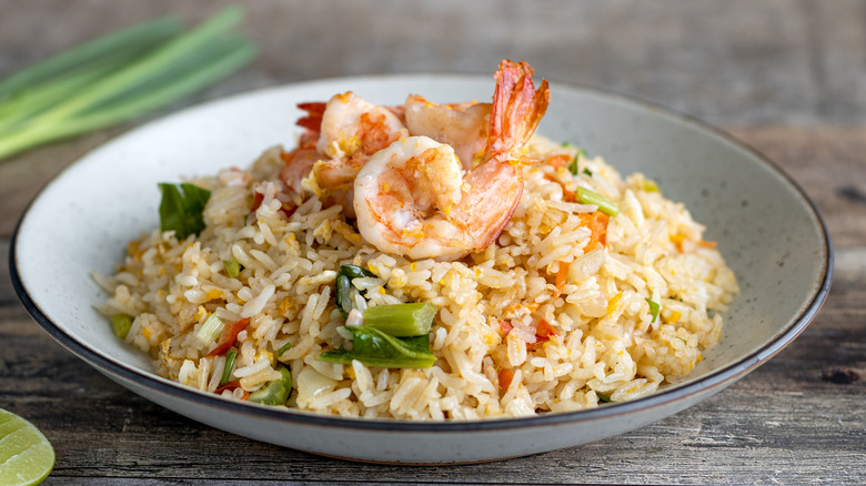 Shrimp fried rice