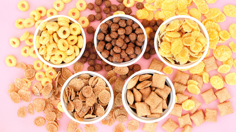 different types of cereal