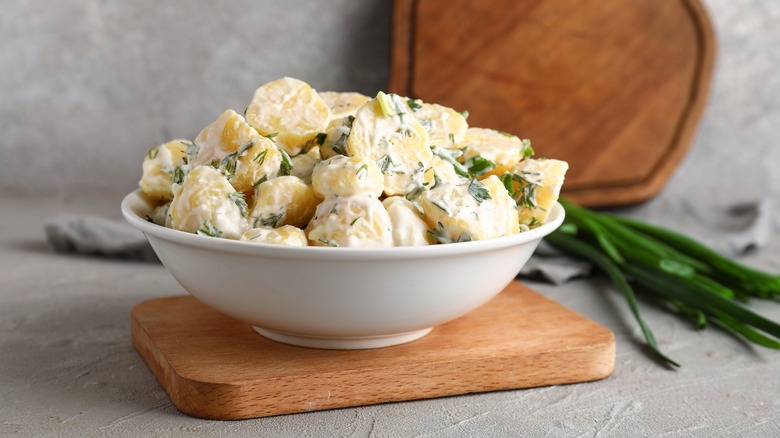 Bowl of potato salad