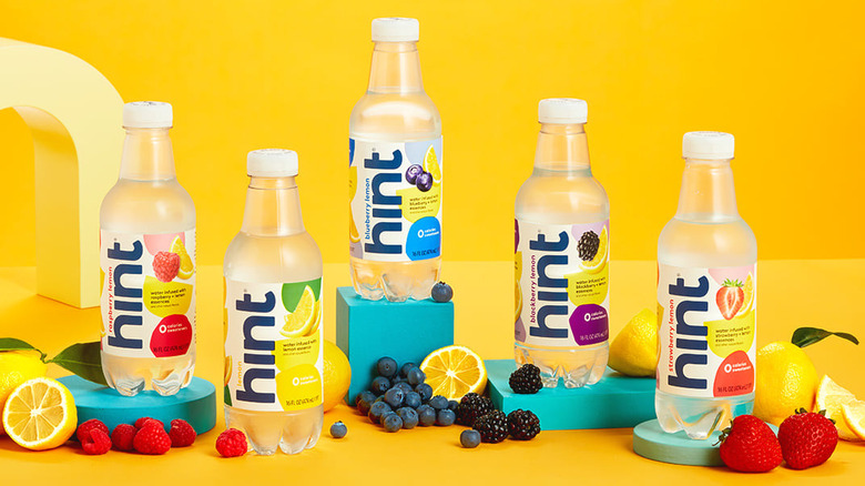 Hint water bottles