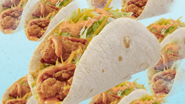 Taco John's Fried Chicken Taco