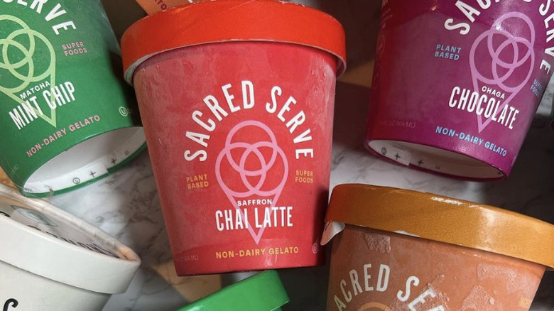 sacred serve salted caramel pint