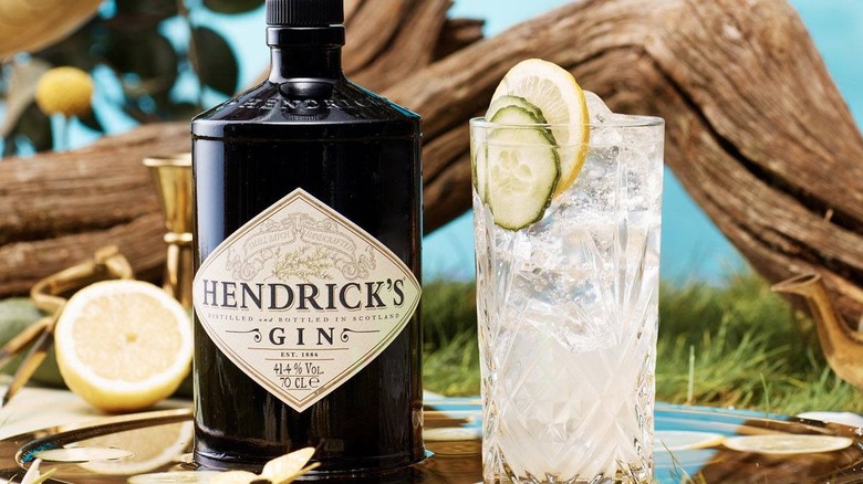 Hendrick's Gin and cocktail