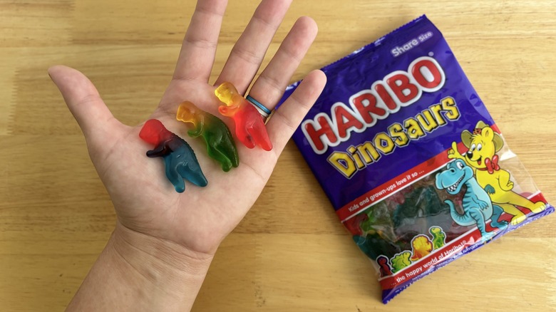 Haribo Dinosaur gummies