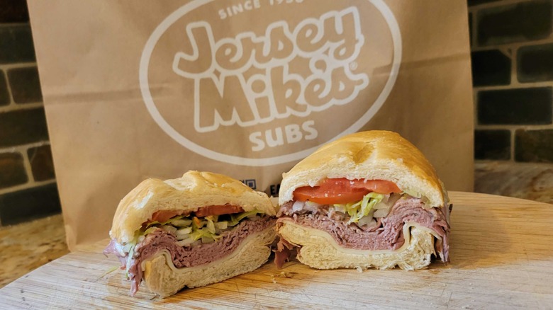 Jersey Mike's Roast Beef Provolone