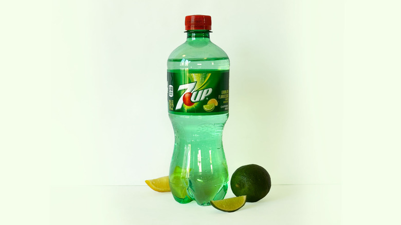 7UP soda bottle