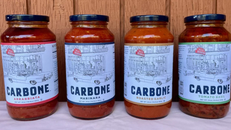 carbone sauce jars