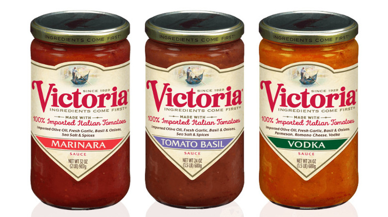 victoria sauce jars