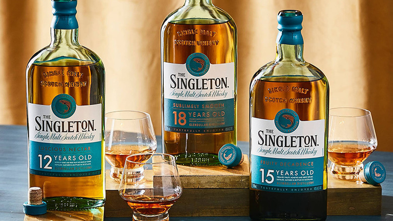 all three The Singleton whiskies