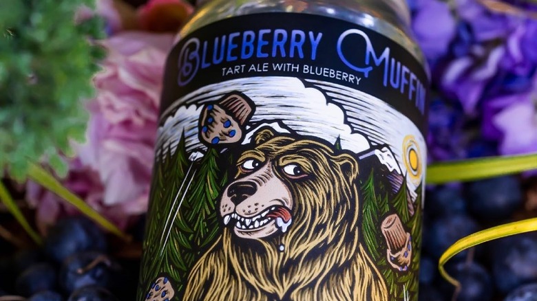 Blueberry Muffin beer logo