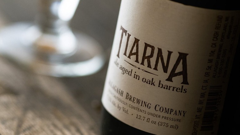 Tiarna Allagash beer label 