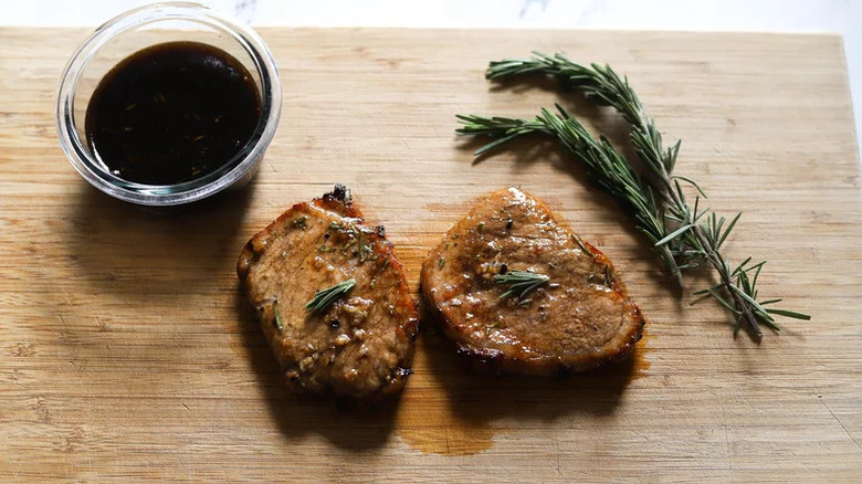 Air fryer pork chops