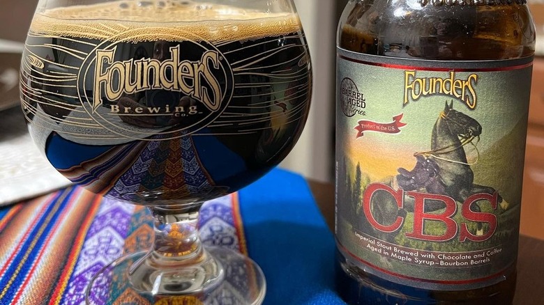 Bottle of Founders CBS