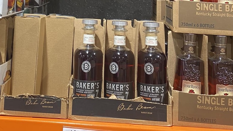 Baker's 7-Year Single Barrel bottle