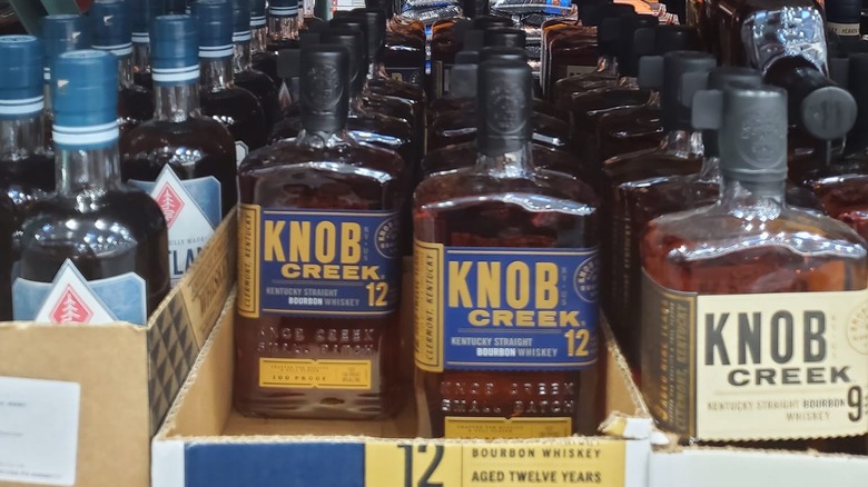 Bottles of Knob Creek 12-Year