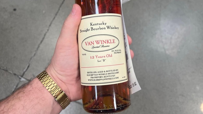 Van Winkle 12-Year bottle