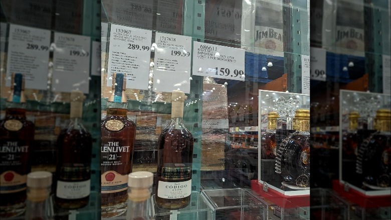 Glenlivet 21-Year bottles at Costco