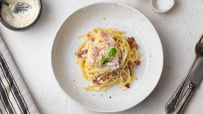 Simple Spaghetti Carbonara