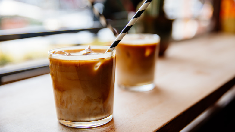 Iced coffee