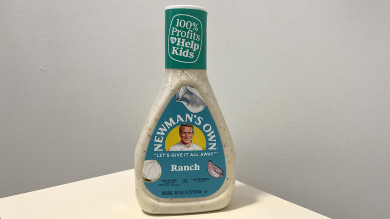 Newman's Own ranch bottle