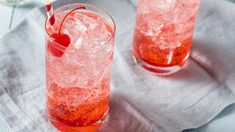 Shirley Temple mocktail