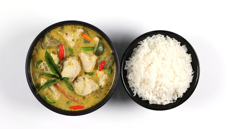 Thai chicken curry